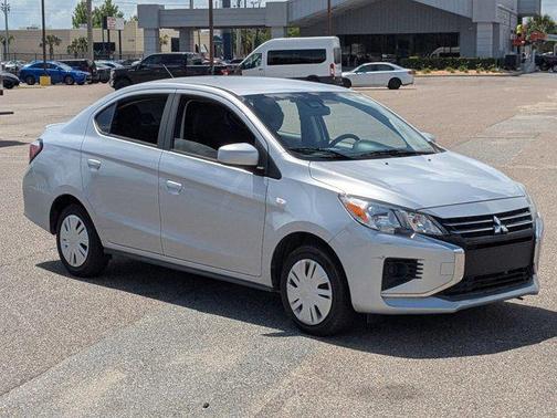 Starlight Silver Metallic 2024 Mitsubishi Mirage G4 ES