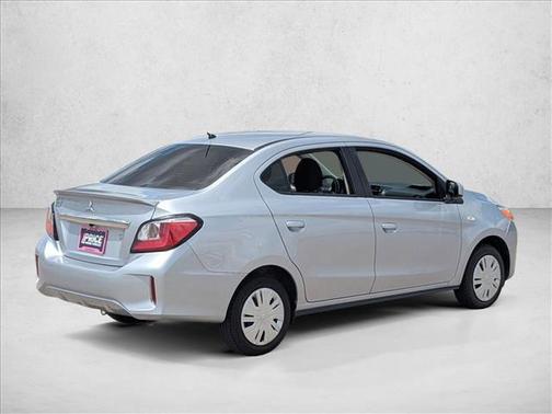 Starlight Silver Metallic 2024 Mitsubishi Mirage G4 ES