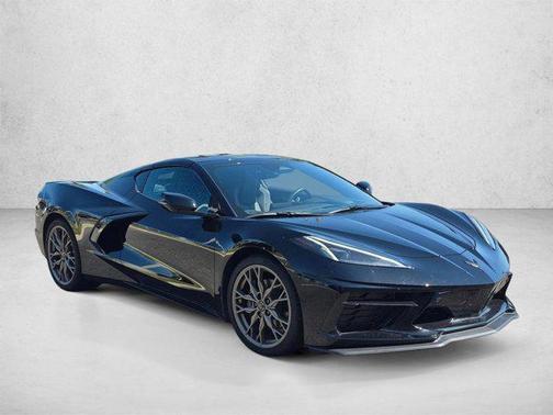 Black 2025 Chevrolet Corvette Stingray w/2LT