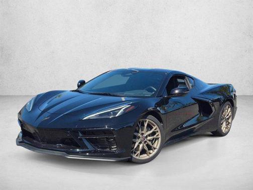Black 2025 Chevrolet Corvette Stingray w/2LT