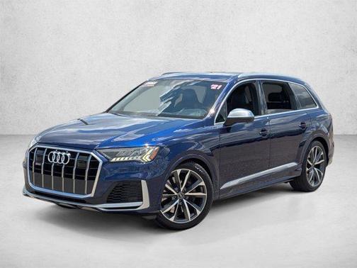 Navarra Blue Metallic 2021 Audi SQ7 4.0T Premium Plus