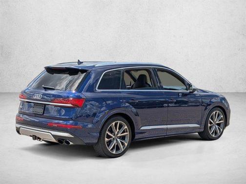 Navarra Blue Metallic 2021 Audi SQ7 4.0T Premium Plus