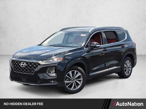 Twilight Black 2020 Hyundai SANTA FE Limited 2.4