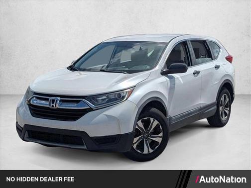 Platinum White Pearl 2019 Honda CR-V LX