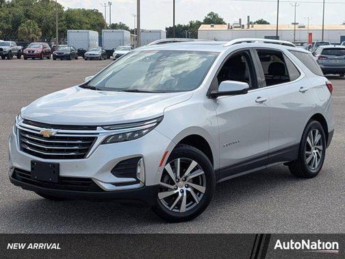 Silver Ice Metallic 2022 Chevrolet Equinox Premier w/1LZ