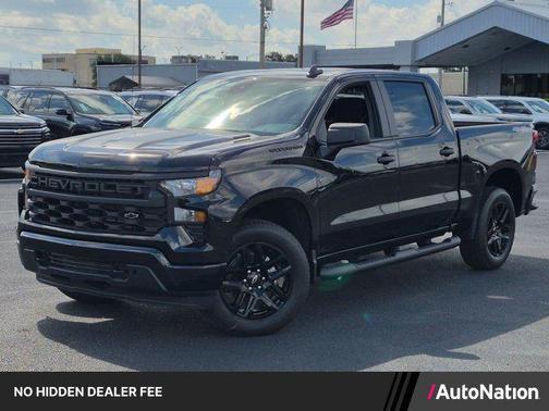 Black 2026 Chevrolet Silverado 1500 Custom