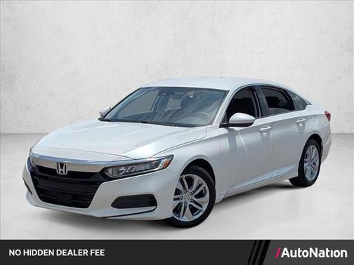 Platinum White Pearl 2019 Honda Accord LX