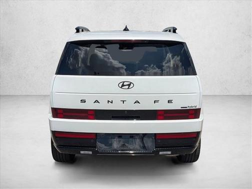 Serenity White 2025 Hyundai SANTA FE HEV Calligraphy
