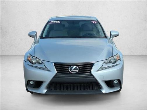 Silver Lining Metallic 2016 Lexus IS 200t Base