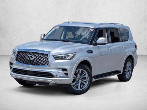 Liquid Platinum 2019 INFINITI QX80 Luxe
