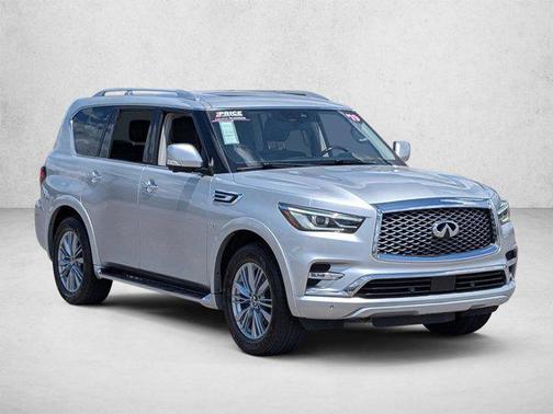 Liquid Platinum 2019 INFINITI QX80 Luxe