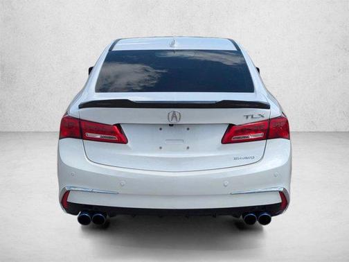 Platinum White Pea 2019 Acura TLX Technology