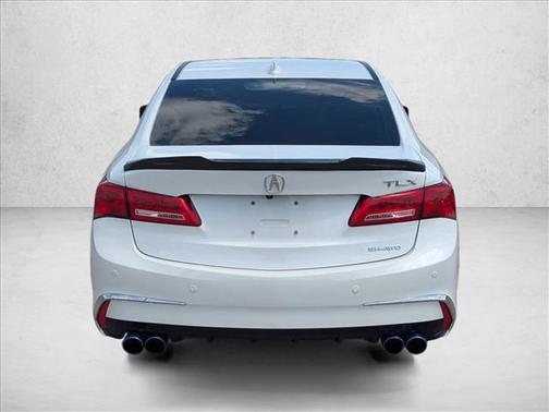 Platinum White Pea 2019 Acura TLX Technology