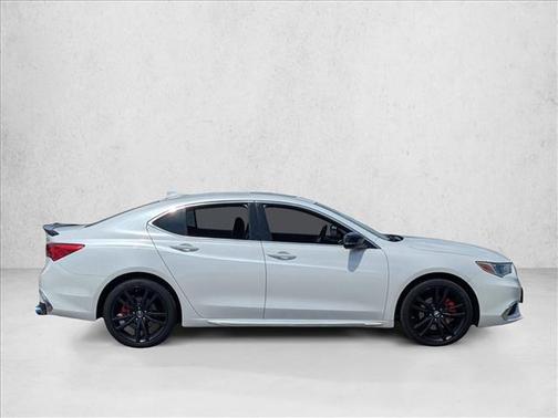 Platinum White Pea 2019 Acura TLX Technology
