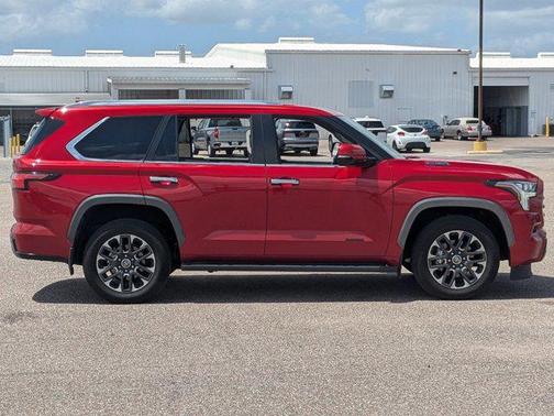 Supersonic Red 2024 Toyota Sequoia Limited