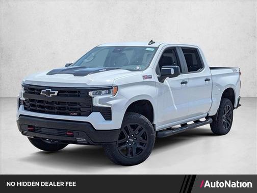 Summit White 2026 Chevrolet Silverado 1500 LT Trail Boss