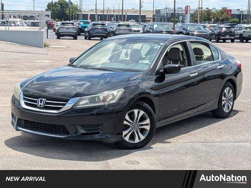 Crystal Black Pearl 2015 Honda Accord LX