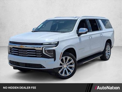 Polar White Tricoat 2026 Chevrolet Suburban Premier
