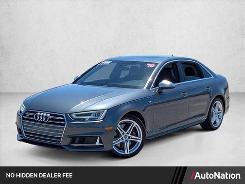 Maroon 2018 Audi S4 3.0T Premium Plus