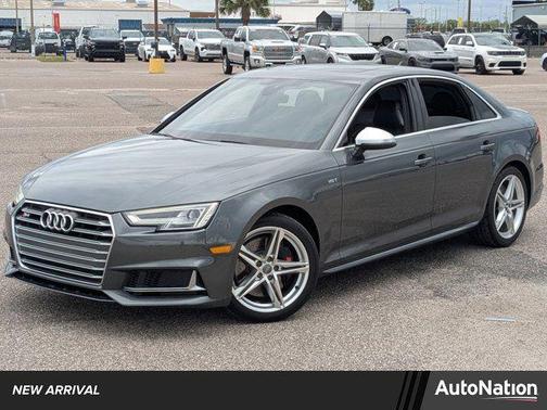 Maroon 2018 Audi S4 3.0T Premium Plus