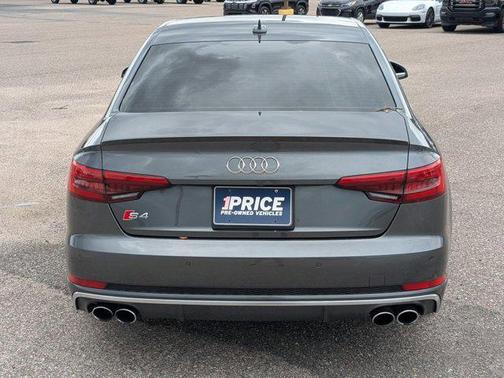 Maroon 2018 Audi S4 3.0T Premium Plus