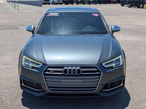 Maroon 2018 Audi S4 3.0T Premium Plus
