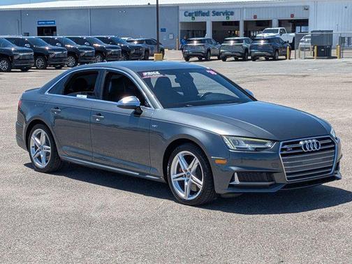 Maroon 2018 Audi S4 3.0T Premium Plus