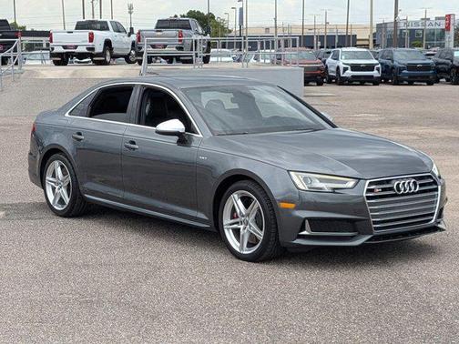 Maroon 2018 Audi S4 3.0T Premium Plus