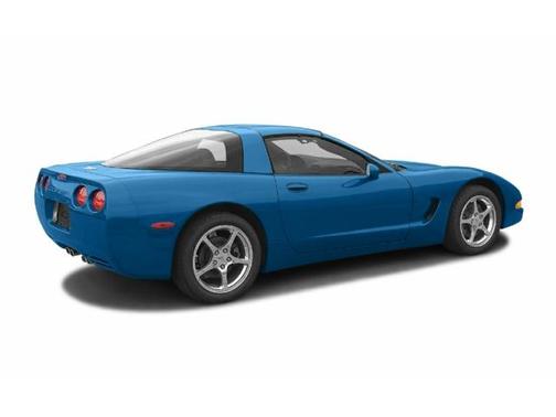 50th Anniversary Red 2003 Chevrolet Corvette Base