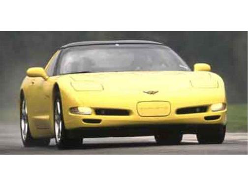 50th Anniversary Red 2003 Chevrolet Corvette Base