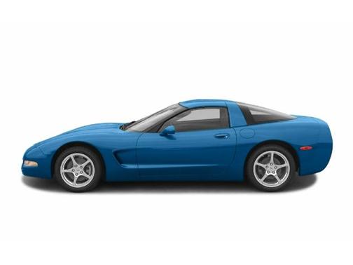 50th Anniversary Red 2003 Chevrolet Corvette Base