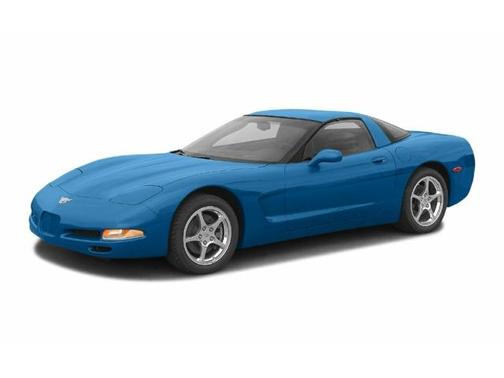 50th Anniversary Red 2003 Chevrolet Corvette Base