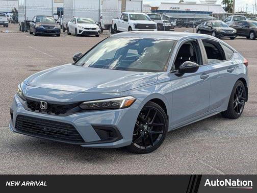 Sonic Gray Pearl 2024 Honda Civic Sport