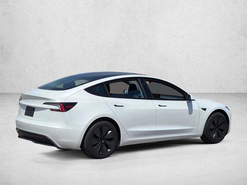 Pearl White Multi-Coat 2025 Tesla Model 3 Long Range