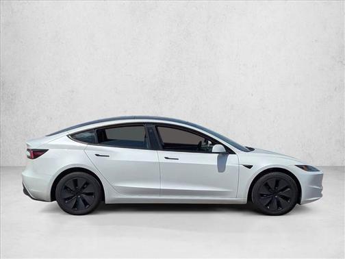 Pearl White Multi-Coat 2025 Tesla Model 3 Long Range