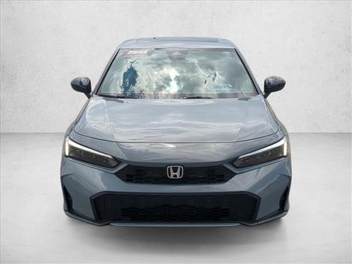 Silver/Gray 2026 Honda Civic Hybrid Sport