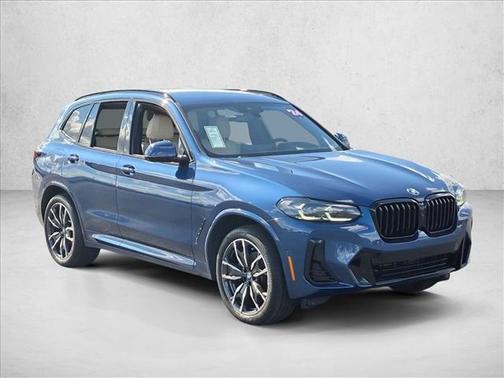 Phytonic Blue Metallic 2024 BMW X3 xDrive30i
