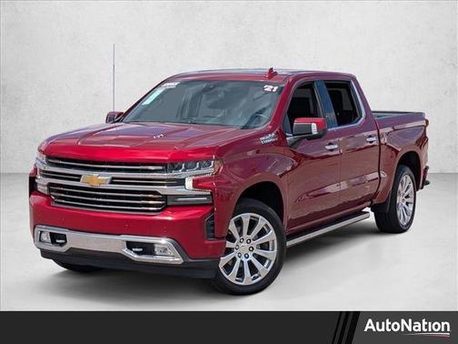 Cherry Red Tintcoat 2021 Chevrolet Silverado 1500 High Country