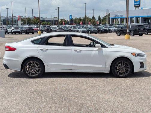 OXFORD WHITE 2020 Ford Fusion SEL