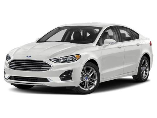 OXFORD WHITE 2020 Ford Fusion SEL