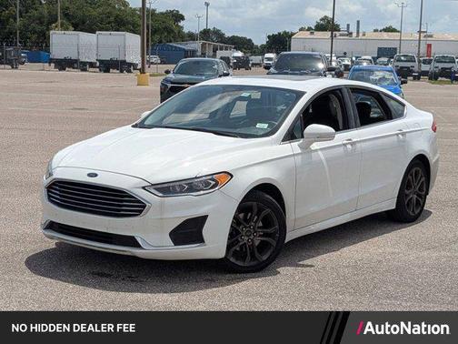OXFORD WHITE 2020 Ford Fusion SEL