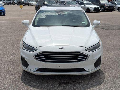 OXFORD WHITE 2020 Ford Fusion SEL