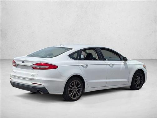 OXFORD WHITE 2020 Ford Fusion SEL