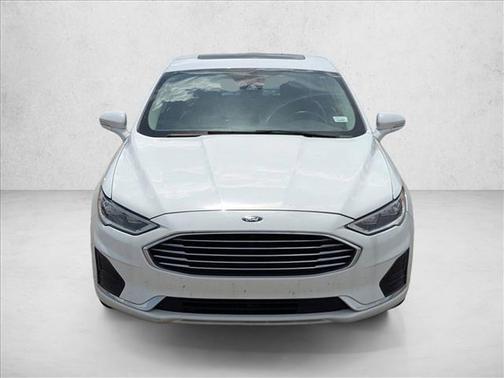 OXFORD WHITE 2020 Ford Fusion SEL