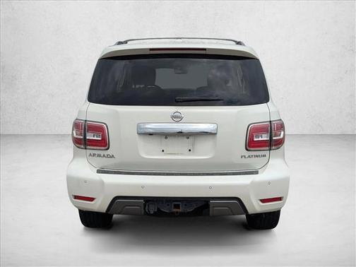Pearl White Tricoat 2019 Nissan Armada Platinum