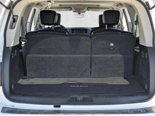 Pearl White Tricoat 2019 Nissan Armada Platinum