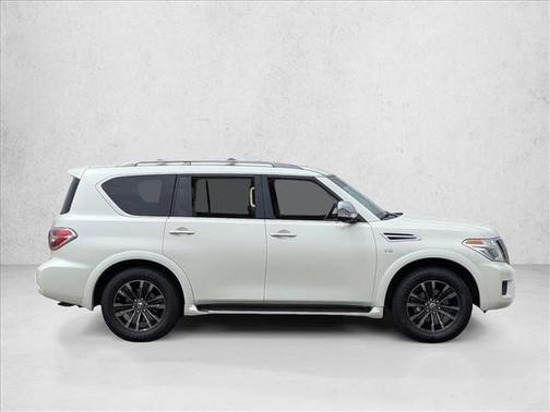 Pearl White Tricoat 2019 Nissan Armada Platinum