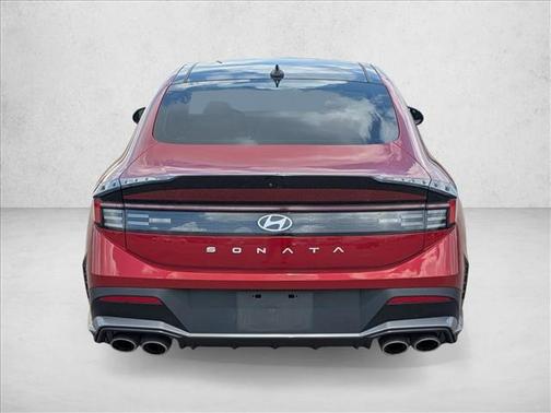 Ultimate red 2024 Hyundai SONATA N Line