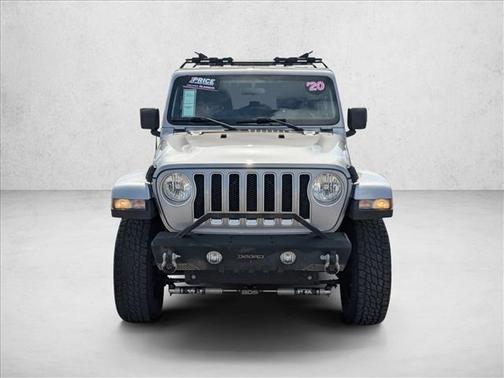 Billet Silver Metallic Clearcoat 2020 Jeep Wrangler Unlimited Sahara