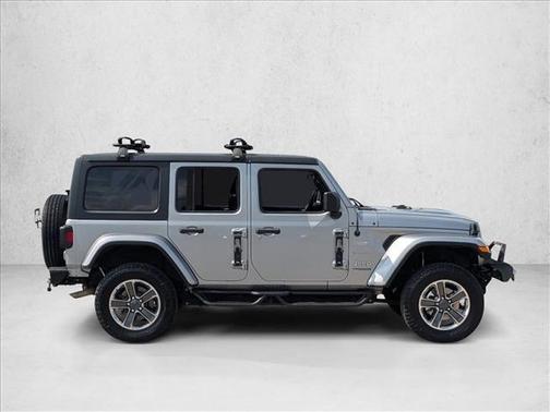 Billet Silver Metallic Clearcoat 2020 Jeep Wrangler Unlimited Sahara